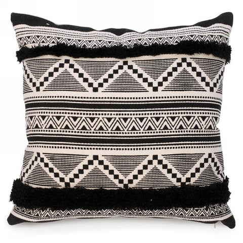 Black Aztec Cushion