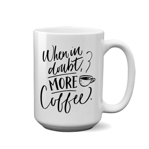 For a Laugh Mugs Black & White