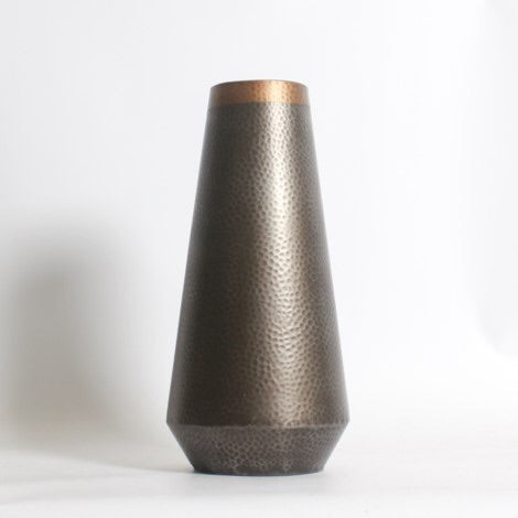 Copper Trim Vase
