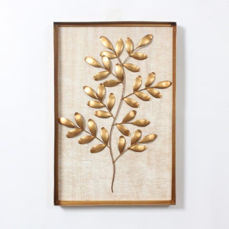 Leaves Wall Art With Frame