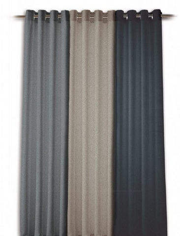 Modern Tweed Drapery Panels